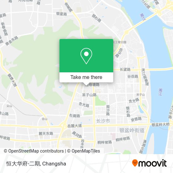 恒大华府-二期 map
