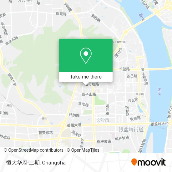 恒大华府-二期 map