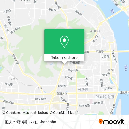 恒大华府3期-27栋 map