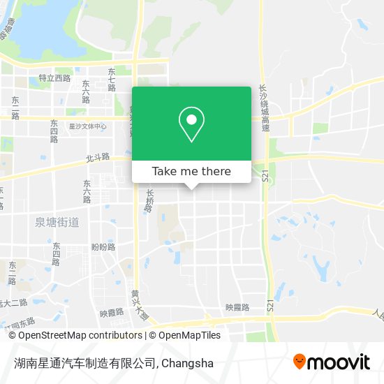 湖南星通汽车制造有限公司 map