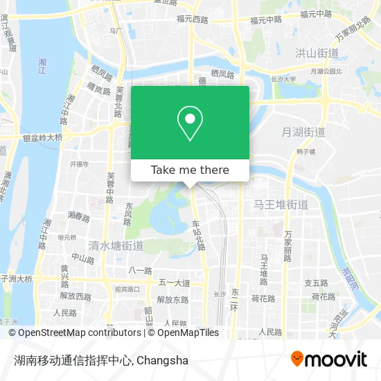 湖南移动通信指挥中心 map