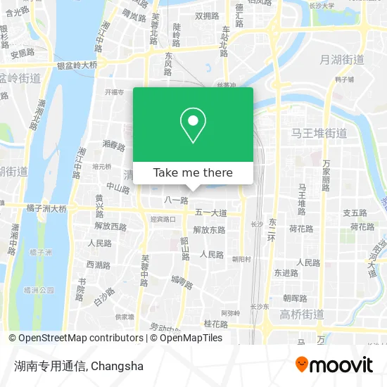 湖南专用通信 map