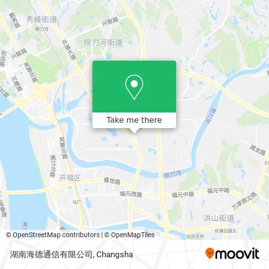 湖南海德通信有限公司 map