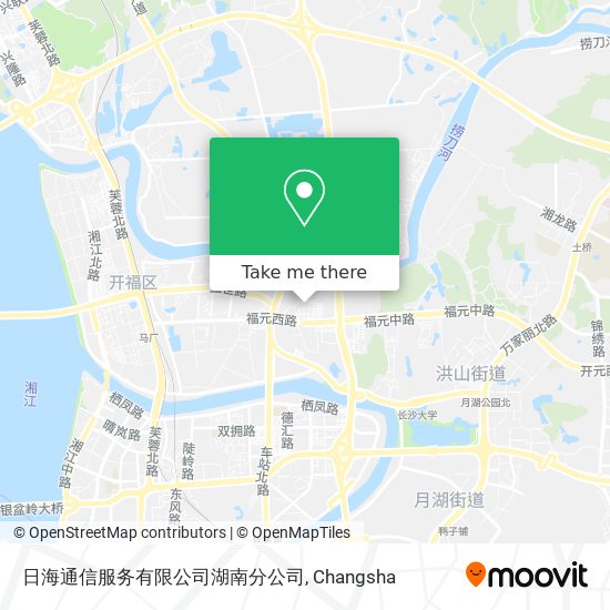 日海通信服务有限公司湖南分公司 map