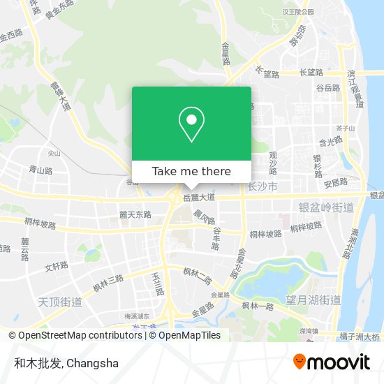和木批发 map