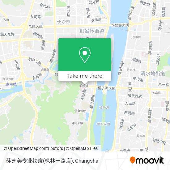 莼芝美专业祛痘(枫林一路店) map