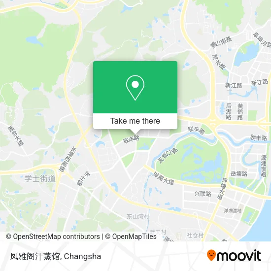 凤雅阁汗蒸馆 map