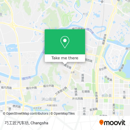 巧工匠汽车坊 map