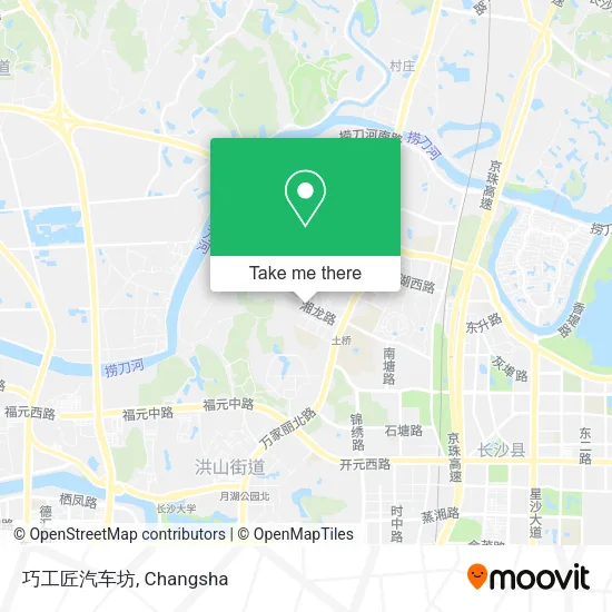 巧工匠汽车坊 map