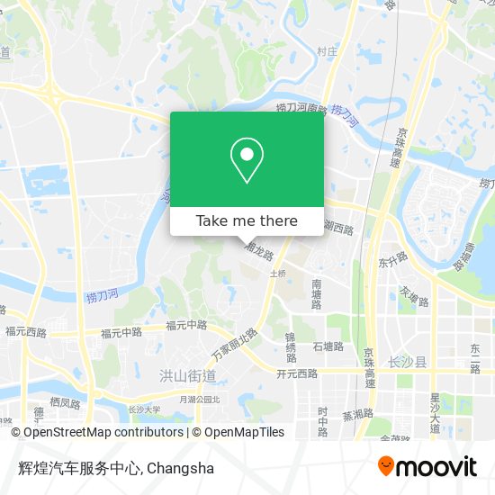 辉煌汽车服务中心 map