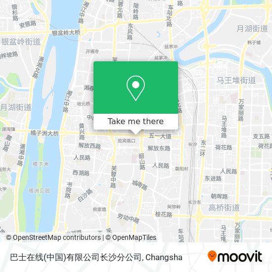 巴士在线(中国)有限公司长沙分公司 map