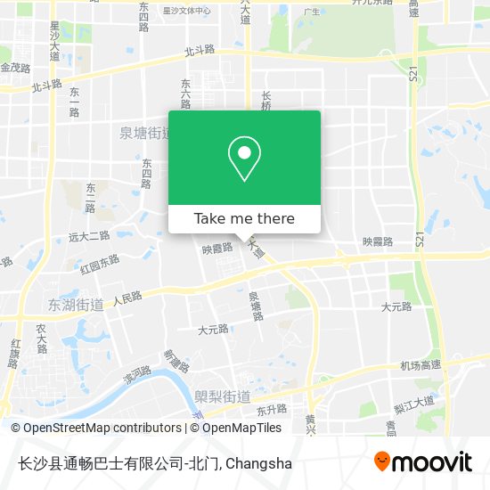 长沙县通畅巴士有限公司-北门 map