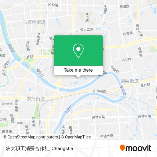 农大职工消费合作社 map