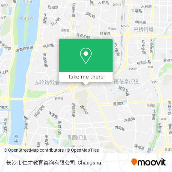 长沙市仁才教育咨询有限公司 map