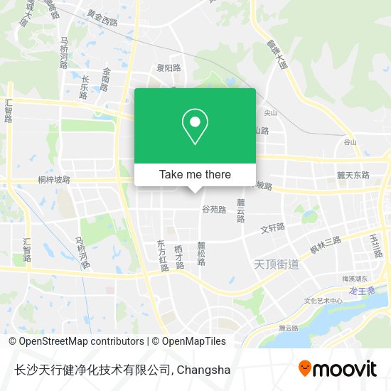 长沙天行健净化技术有限公司 map