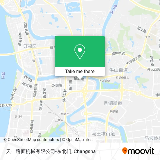 天一路面机械有限公司-东北门 map