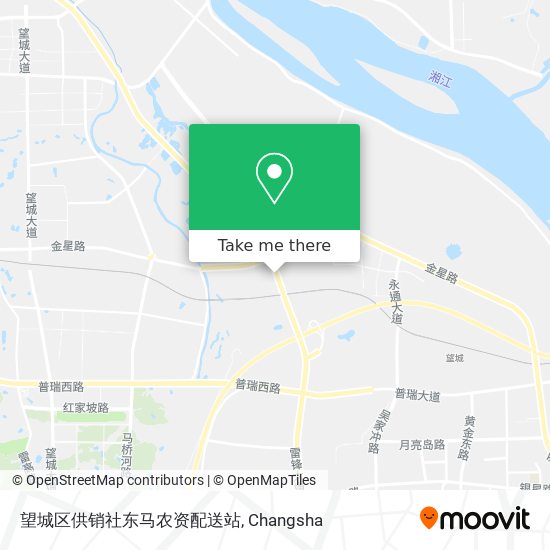 望城区供销社东马农资配送站 map