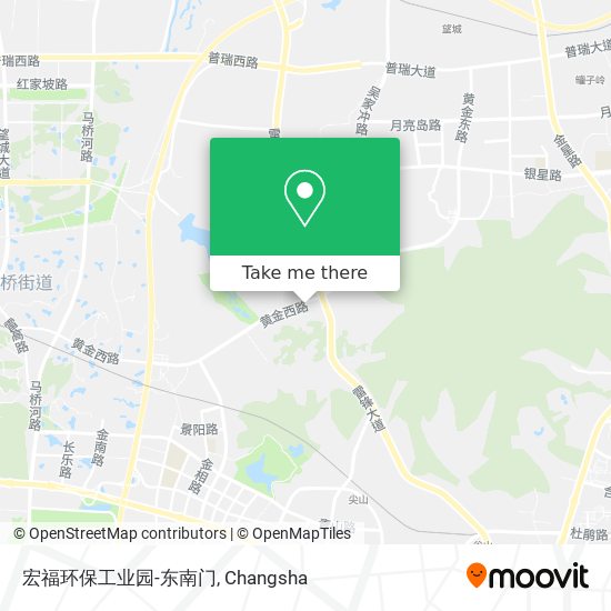宏福环保工业园-东南门 map