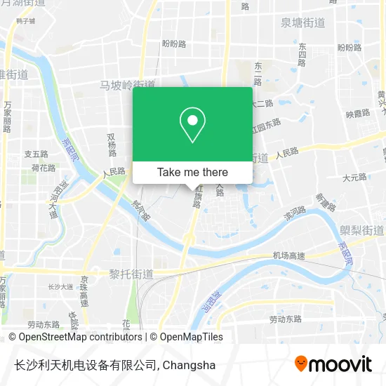 长沙利天机电设备有限公司 map