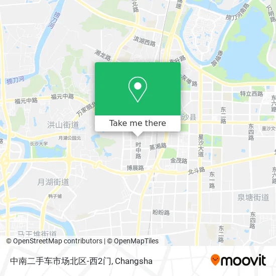 中南二手车市场北区-西2门 map