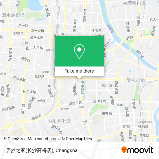 居然之家(长沙高桥店) map