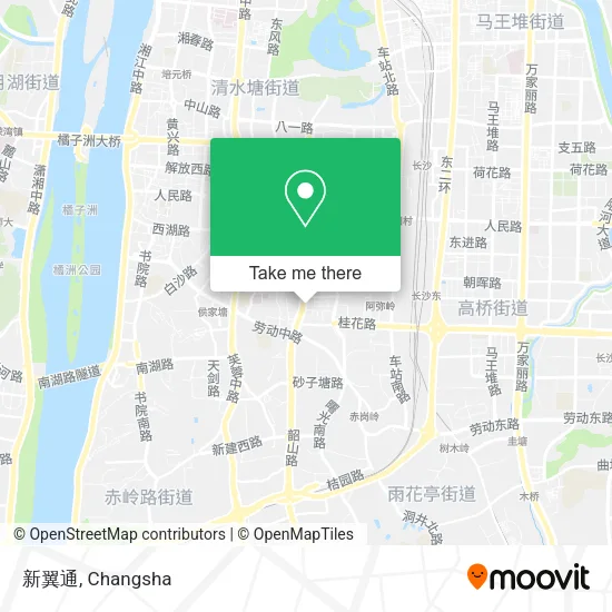 新翼通 map