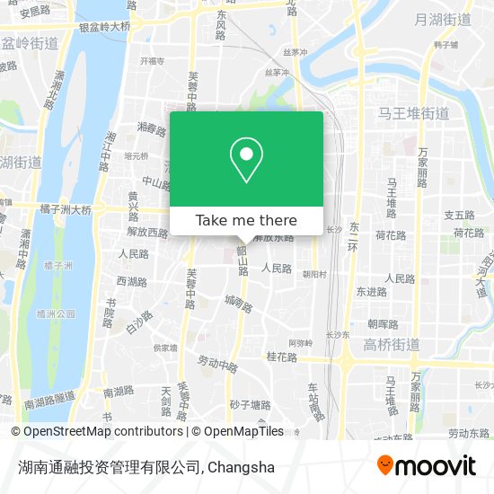 湖南通融投资管理有限公司 map