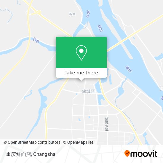 重庆鲜面店 map