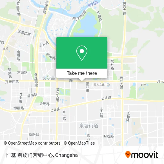 恒基·凯旋门营销中心 map