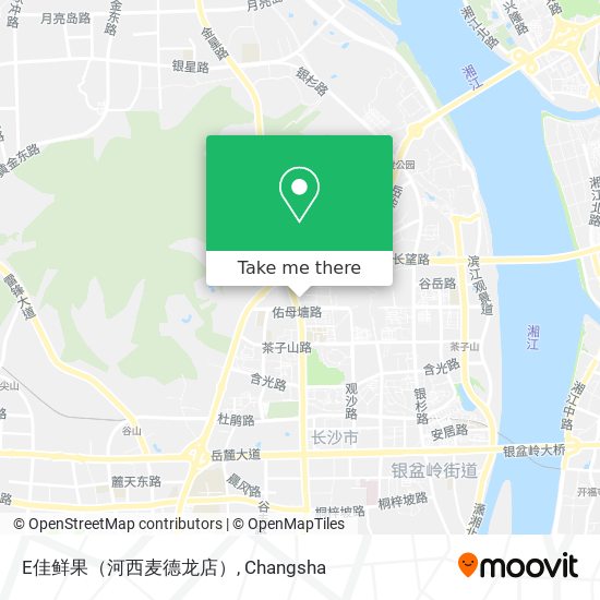 E佳鲜果（河西麦德龙店） map