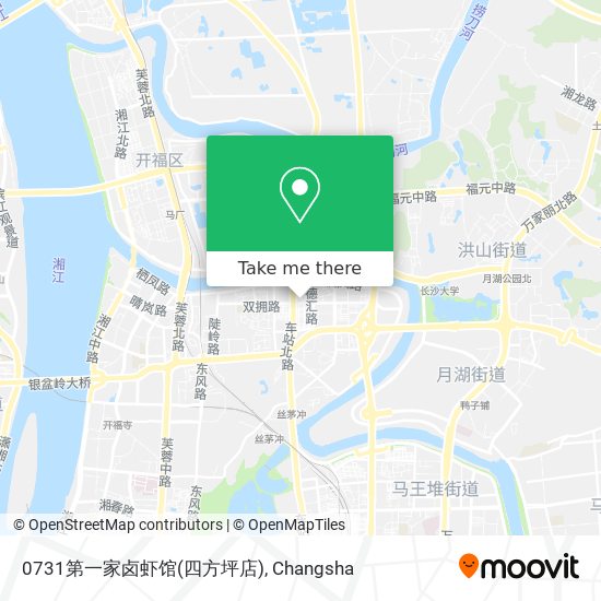 0731第一家卤虾馆(四方坪店) map