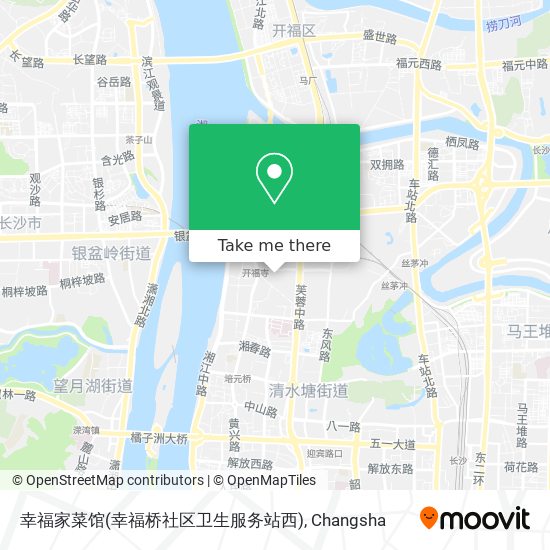 幸福家菜馆(幸福桥社区卫生服务站西) map