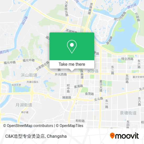 C&K造型专业烫染店 map