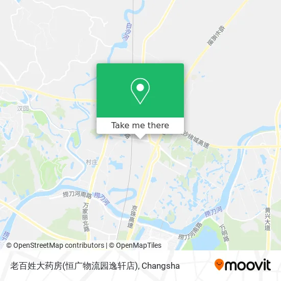 老百姓大药房(恒广物流园逸轩店) map