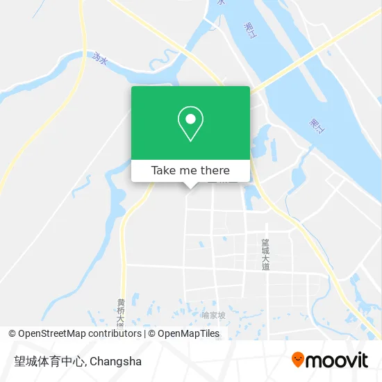 望城体育中心 map