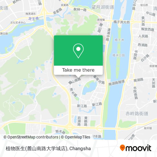 植物医生(麓山南路大学城店) map