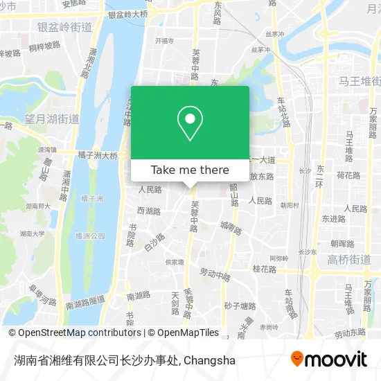 湖南省湘维有限公司长沙办事处 map