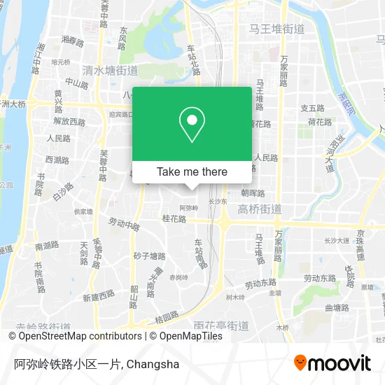 阿弥岭铁路小区一片 map
