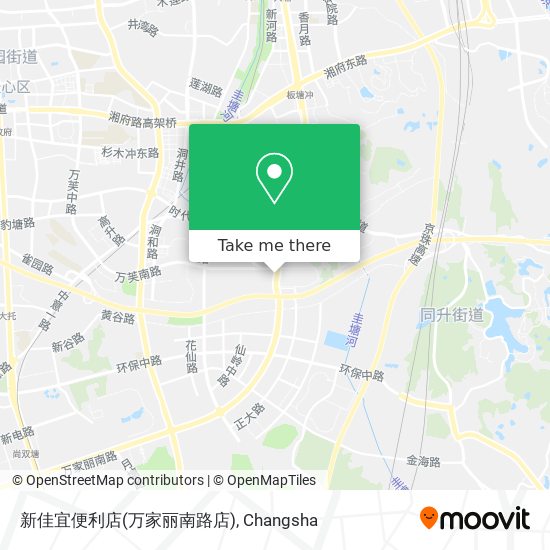 新佳宜便利店(万家丽南路店) map