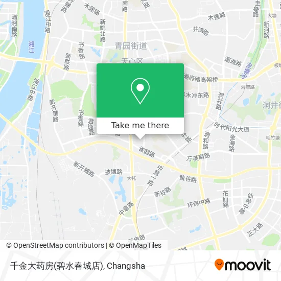 千金大药房(碧水春城店) map