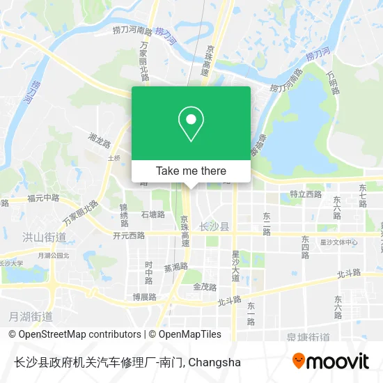 长沙县政府机关汽车修理厂-南门 map