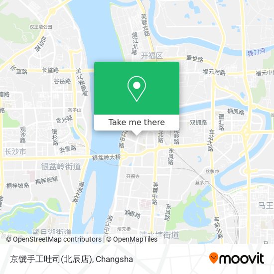 京馔手工吐司(北辰店) map