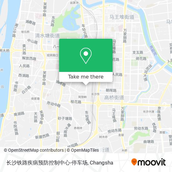 长沙铁路疾病预防控制中心-停车场 map