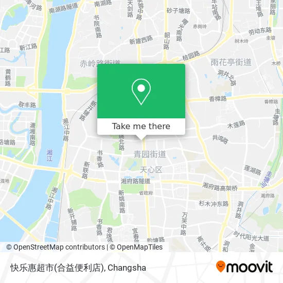 快乐惠超市(合益便利店) map