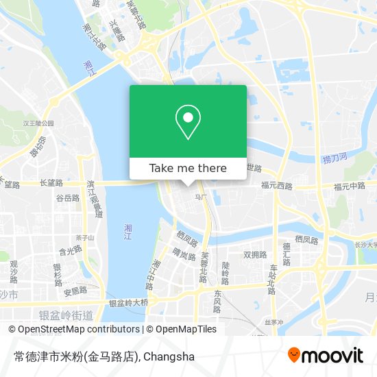 常德津市米粉(金马路店) map