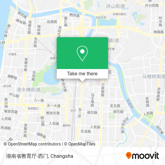 湖南省教育厅-西门 map
