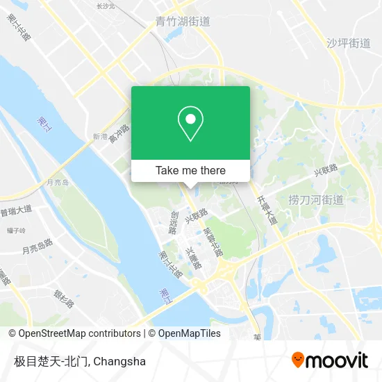 极目楚天-北门 map