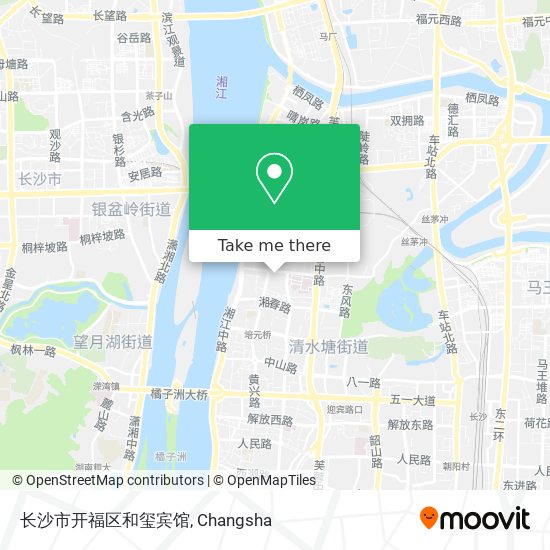 长沙市开福区和玺宾馆 map