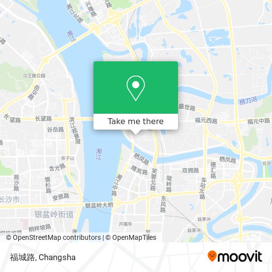 福城路 map
