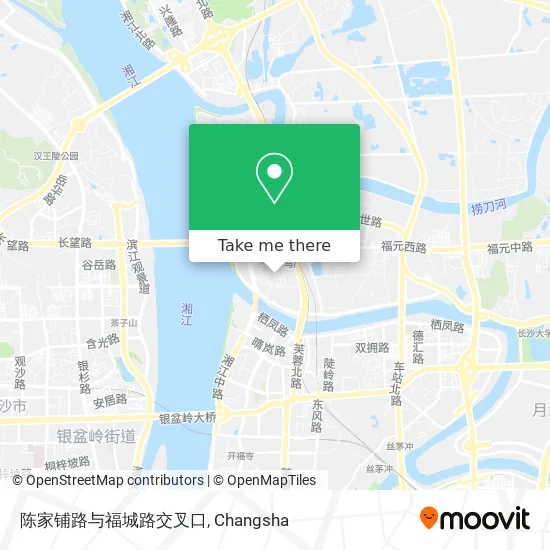陈家铺路与福城路交叉口 map